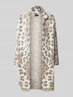 Monari Cardigan met opengewerkte voorkant