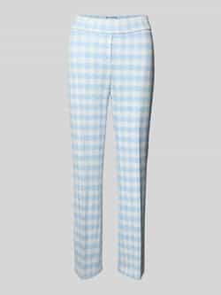 SEDUCTIVE Broek in verkorte pasvorm met persplooien model 'NANETTE'