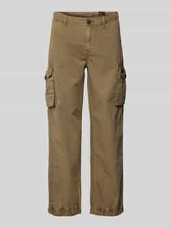 Superdry Regular fit cargobroek met steekzakken