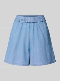 Pieces Loose fit korte broek van puur katoen model 'MIA'