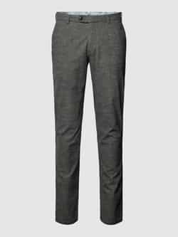 Mmx Stoffen broek met Franse steekzakken model 'Lupus'