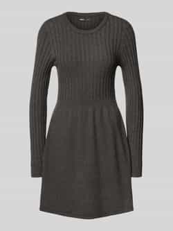 Only Gebreide jurk van viscosemix model 'FIA'