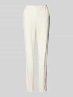 Oui Straight leg pantalon met steekzakken