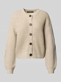 Vero Moda Relaxed fit gebreid jack met enkele knoopsluiting model 'LEA'
