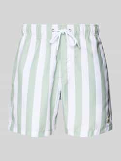 Shiwi Regular fit zwembroek met labelpatch