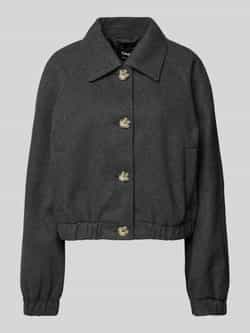 Only Regular fit bomberjack met kentkraag model 'NANCY'