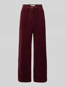 FREE QUENT Corduroy broek met wijde pijpen model 'Cordy'