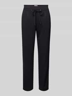 Christian Berg Woman Regular fit stoffen broek van viscosemix