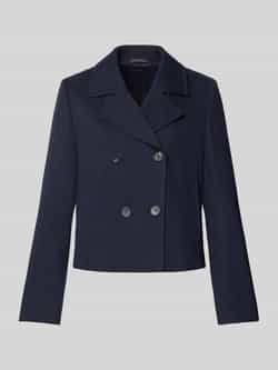 Windsor. Regular fit blazer van viscosemix met reverskraag