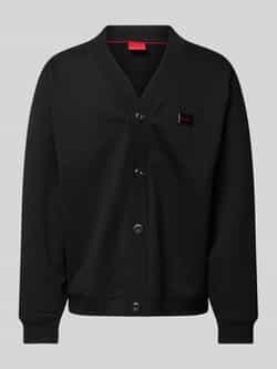 HUGO Sweatjack met knoopsluiting model 'Dacardigo'