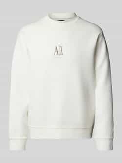 Armani Exchange Onbedekte Sweatshirt Lente Zomer Collectie Beige Heren