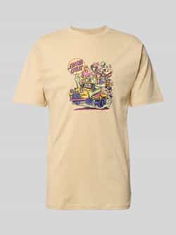 Santa Cruz T-shirt met labelprint model 'JOHNSON'