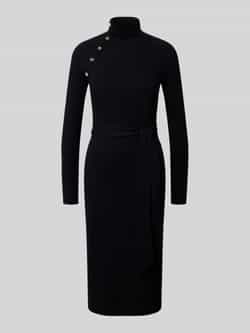 Lauren Ralph Lauren Midi-jurk met strikceintuur model 'VAHANT'