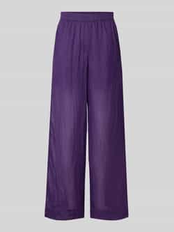 Christian Berg Woman Wide fit stoffen broek met elastische band