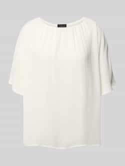 S.Oliver BLACK LABEL Loose fit chiffon shirt met voering van viscose