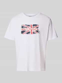 Pepe Jeans Regular fit T-shirt van puur katoen