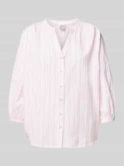 Emily Van den Bergh Regular fit overhemdblouse met 3 4-mouwen
