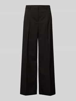 Vero Moda Loose fit stoffen broek met bandplooien model 'NILA'