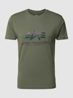 Alpha Industries T-shirt Men T-Shirts Basic T Rainbow Ref.