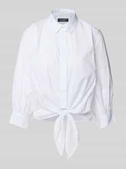 Lauren Ralph Lauren Regular fit overhemdblouse met knoopdetail model 'MOCHELL'