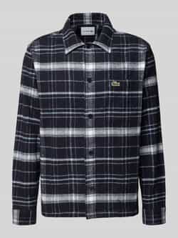 Lacoste Oversized overhemdjack van puur katoen model '6CG'