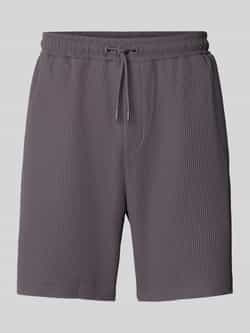 REVIEW Korte broek met elastische band en tunnelkoord