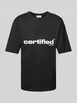REVIEW T-shirt met labelprint