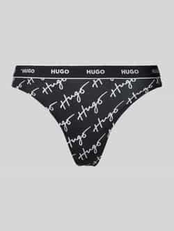 HUGO String met label in band model 'Carousel'