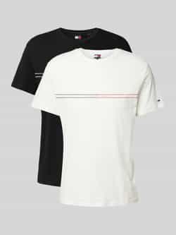 TOMMY JEANS T-shirt TJM SLM ENTRY GRPHC T EXT 2 PCK (set 2-delig 2 stuks)