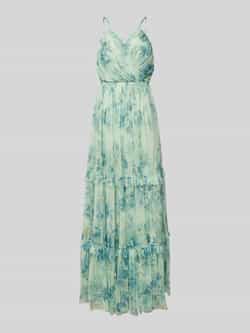 Lace & Beads Avondjurk in laagjeslook