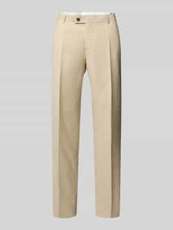 Bugatti Regular fit pantalon met persplooien