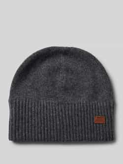 Barts Beanie met labelapplicatie model 'LACKE'