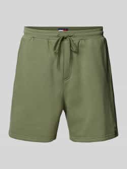 Tommy Jeans Regular fit sweatshorts van katoenmix