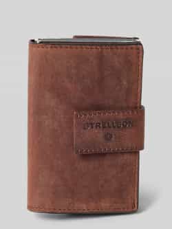 Strellson Portemonnee van echt runderleer model 'BRICKLANE C-THREE'