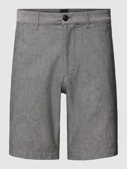 Boss Orange Slim fit bermuda met structuurmotief