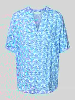 Eterna Relaxed fit blouse met 1 2-mouwen