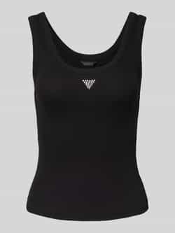 Guess Top met fijnrib model 'BLING'