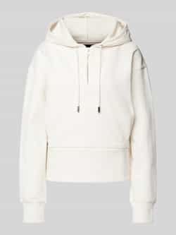 Boss Hoodie met extra brede schouders model 'Emrey'