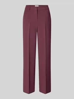 Comma Broek met persplooien