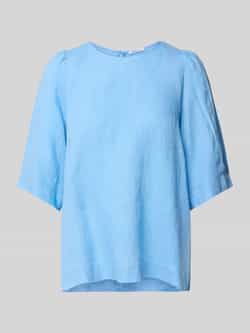 Seidensticker Regular fit linnen blouseshirt met 1 2-mouwen
