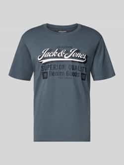 jack & jones T-shirt met labelprint