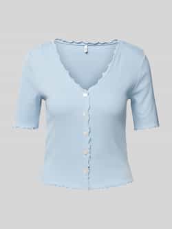 Only Slim fit T-shirts van katoenmix model 'LAILA'