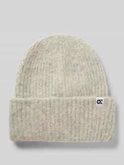 Opus Beanie met labeldetail model 'Afello'