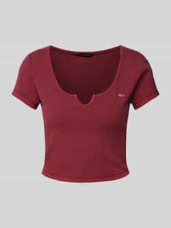 Tommy Jeans Korte top met logostitching