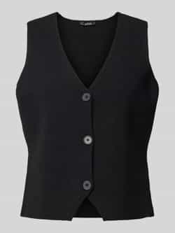 Opus Gilet in gebreide look model 'Difora'