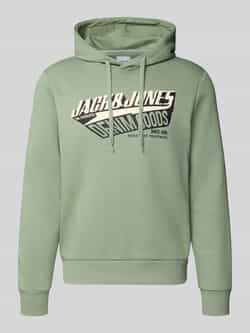 Jack & Jones Hoodie JJELOGO SWEAT HOOD 2 COL 25 26 NOOS