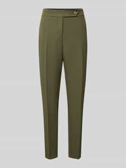S.Oliver BLACK LABEL Regular fit pantalon met elastische bandinzet
