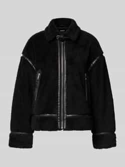 Only Regular fit jack van teddybont met leren details model 'MICHELLE'