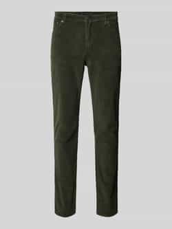 Tommy Hilfiger Straight leg corduroy broek in 5-pocketmodel model 'DENTON'