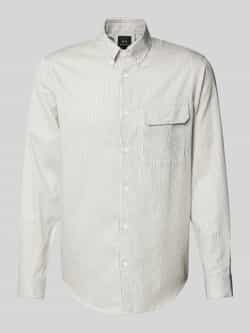 Armani Exchange Regular fit zakelijk overhemd met borstzak model 'CAMICIA'